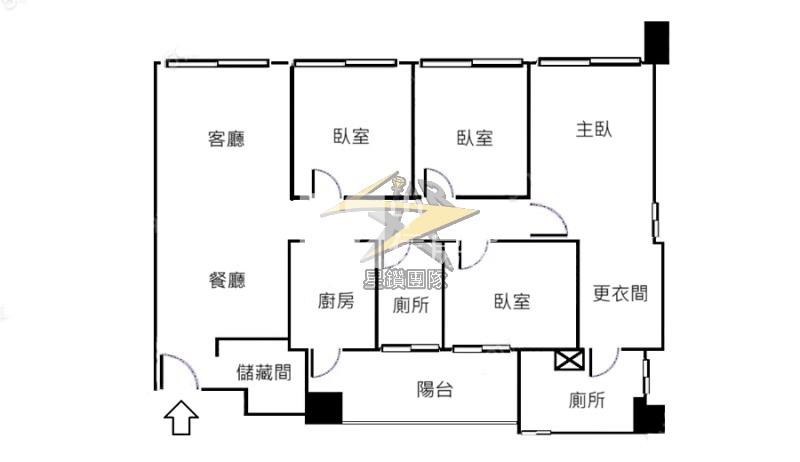 【星鑽】聯上世界 精緻裝潢4房+雙車房屋室內格局與周邊環境