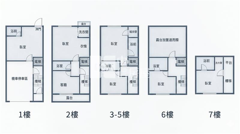 同安街收租型透天房屋室內格局與周邊環境
