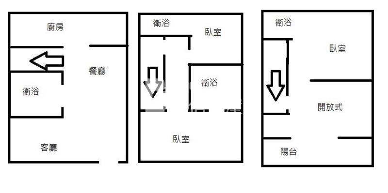 華勛整新透天房屋室內格局與周邊環境