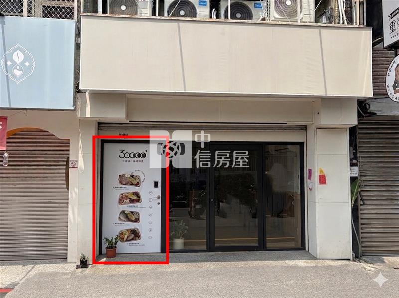 逢甲夜市正文華路透天店面房屋室內格局與周邊環境