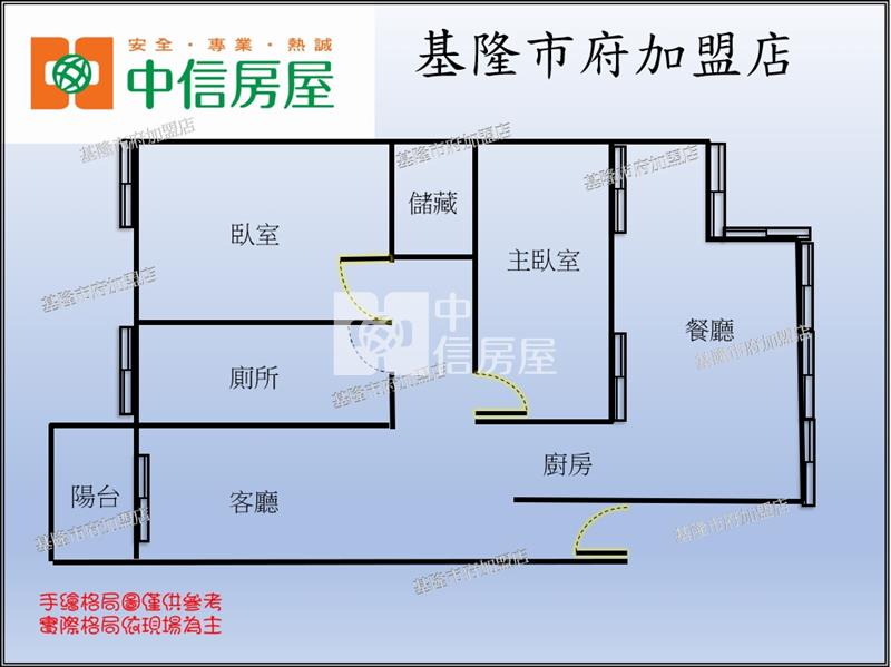 ◆暖暖街2樓房屋室內格局與周邊環境