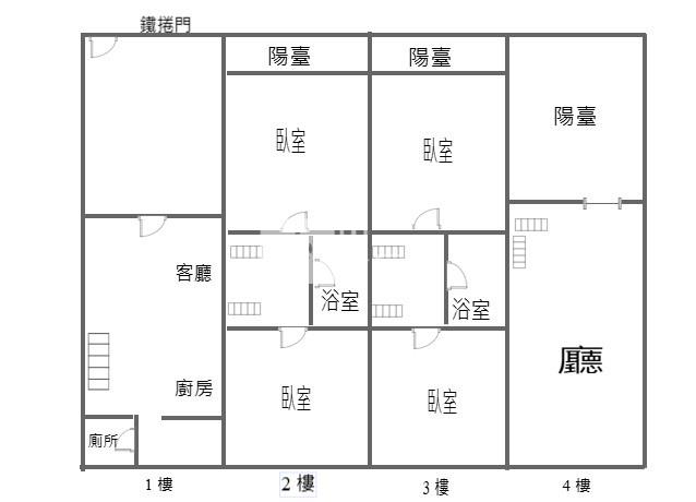 近青埔邊間美透天房屋室內格局與周邊環境