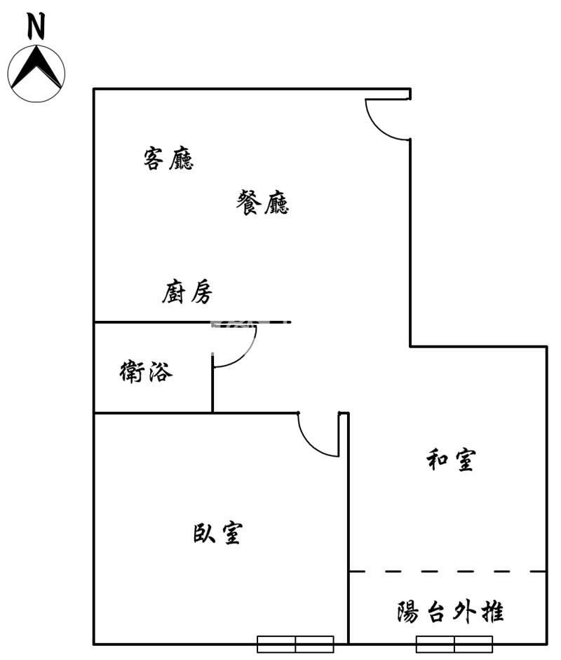 文心崇德捷運2房房屋室內格局與周邊環境