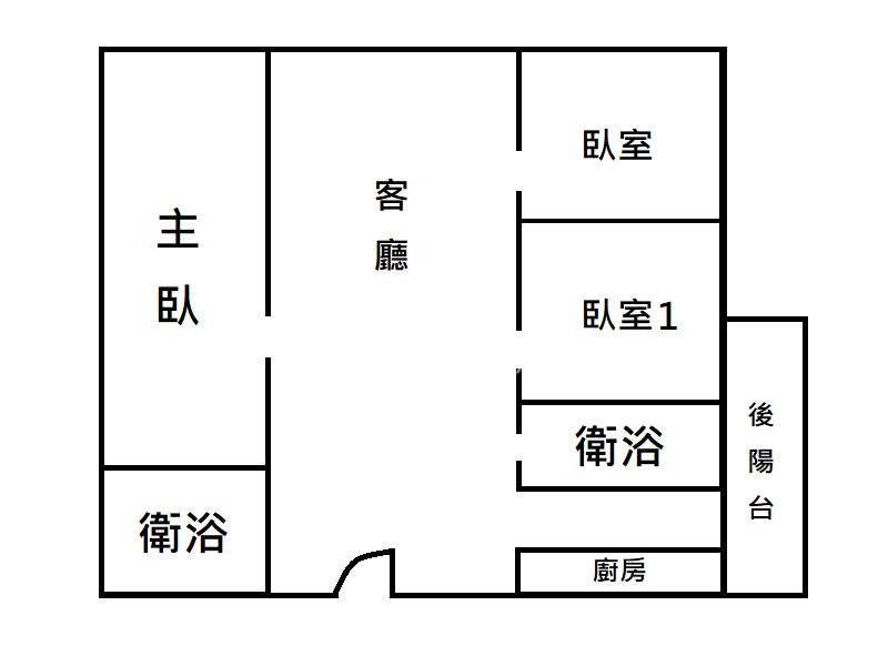 屏東房屋《長治全新鮮亮平車三房》房屋室內格局與周邊環境