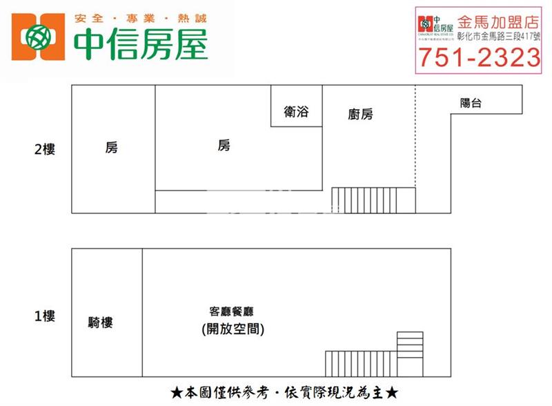 中華西路金店面房屋室內格局與周邊環境