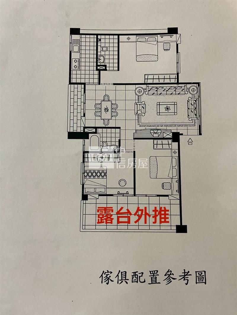 【安家】專任-乙未公園復旦中學大三房+平面車位房屋室內格局與周邊環境
