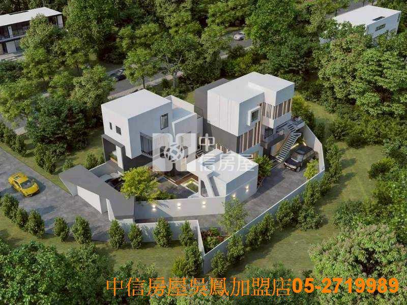 中埔全新車庫美別墅B房屋室內格局與周邊環境