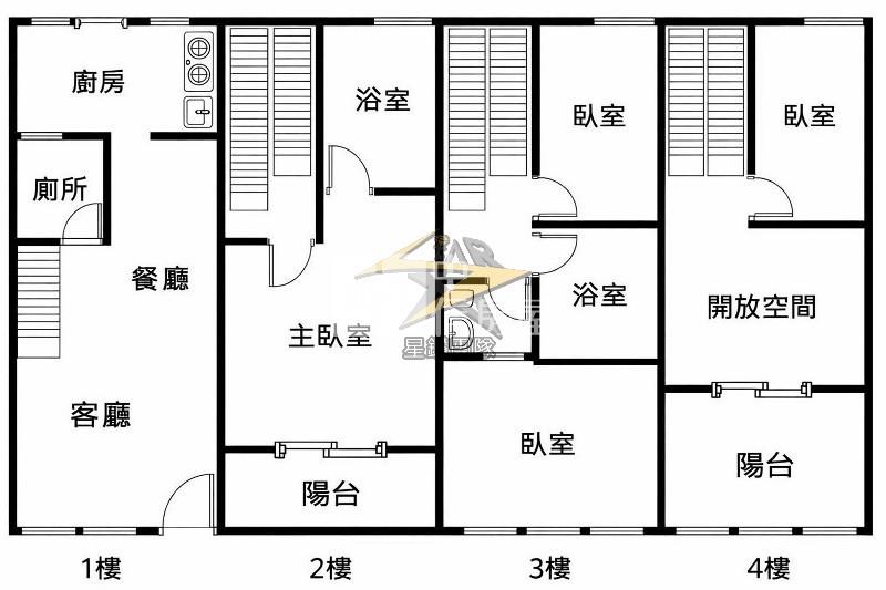 【星鑽】觀音大湖路整新透天房屋室內格局與周邊環境