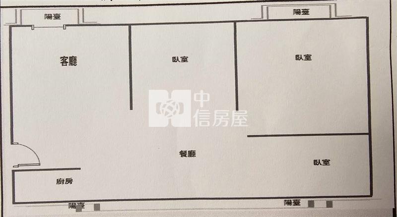 中壢新明夜市機能大3房房屋室內格局與周邊環境