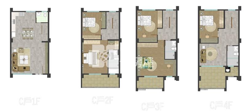 【新世紀】近青埔花園別墅(D)房屋室內格局與周邊環境