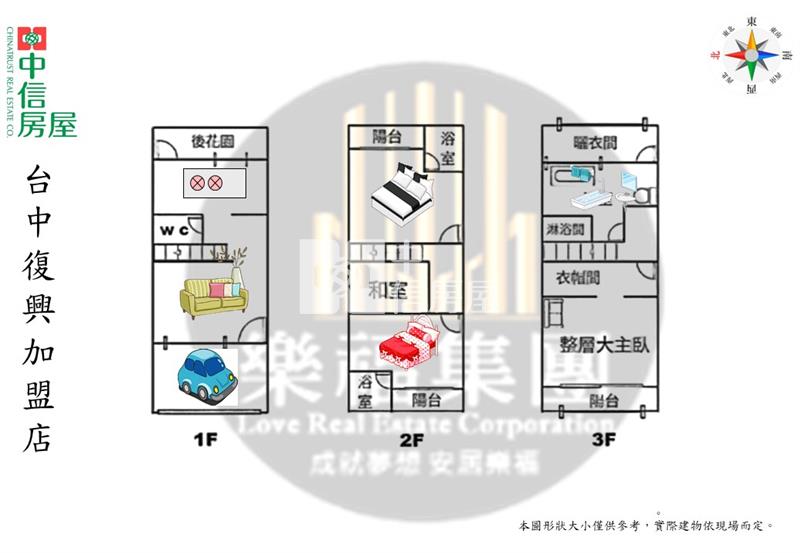 美群國小臨路透店房屋室內格局與周邊環境