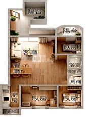 後站三房美廈房屋室內格局與周邊環境