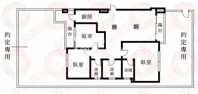 【安家】近高鐵樺龍敘四房車稀有庭院戶房屋室內格局與周邊環境