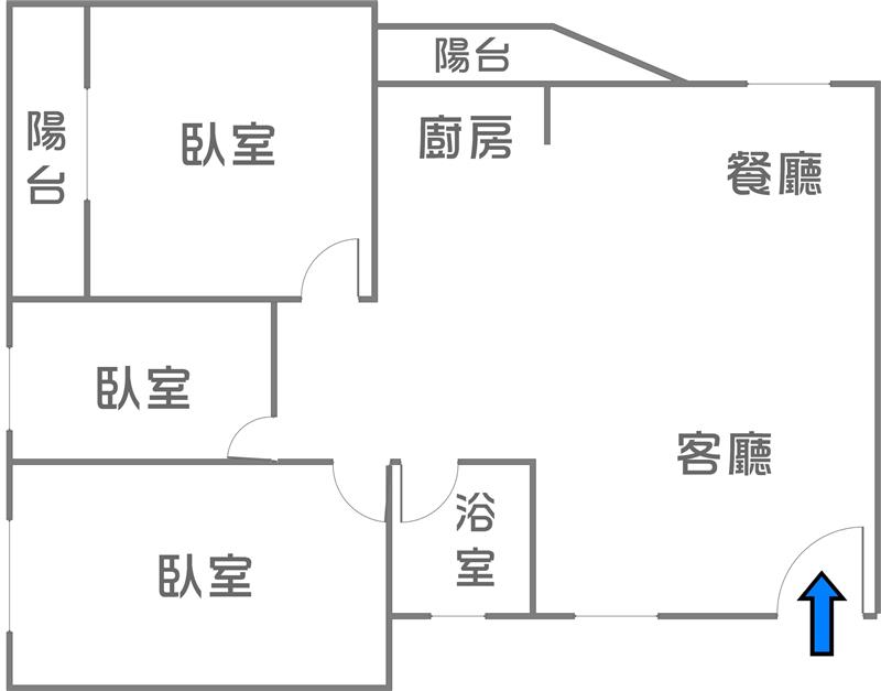 武廟商圈公寓房屋室內格局與周邊環境