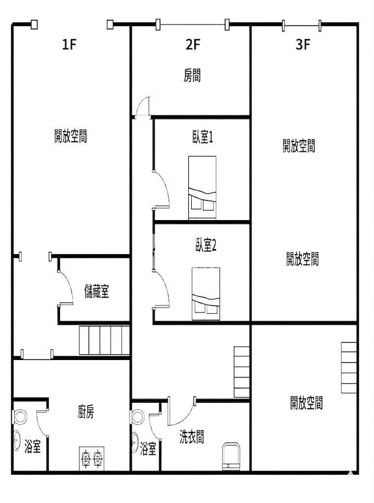 桃園龍壽街店面房屋室內格局與周邊環境