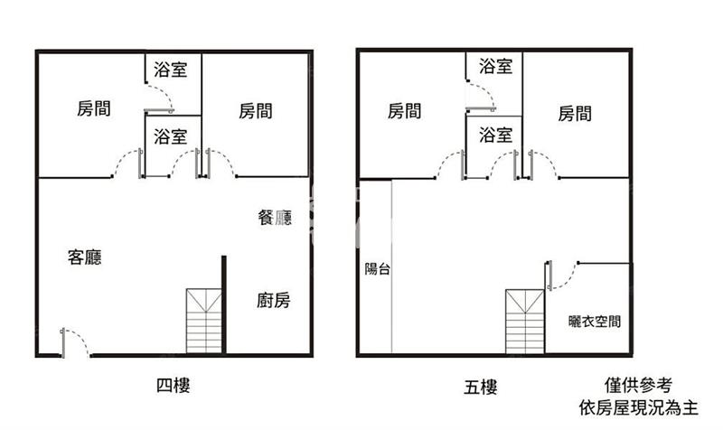 湖適四房雙主臥平面車位房屋室內格局與周邊環境