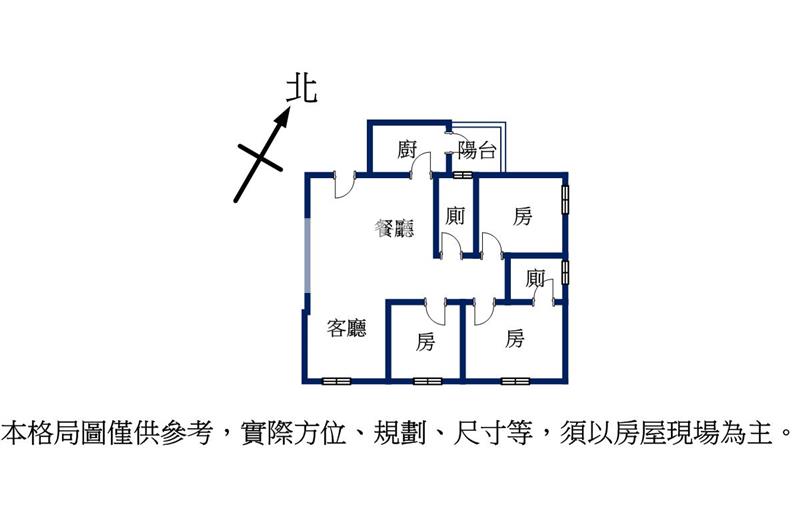 豐邑氧森景觀帝王3房房屋室內格局與周邊環境