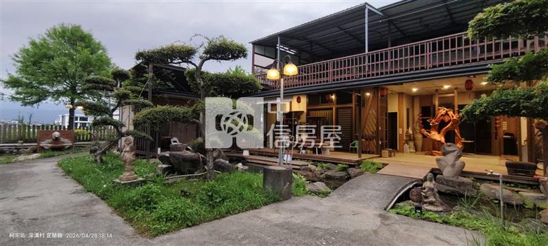員山田園藝術造景農舍房屋室內格局與周邊環境