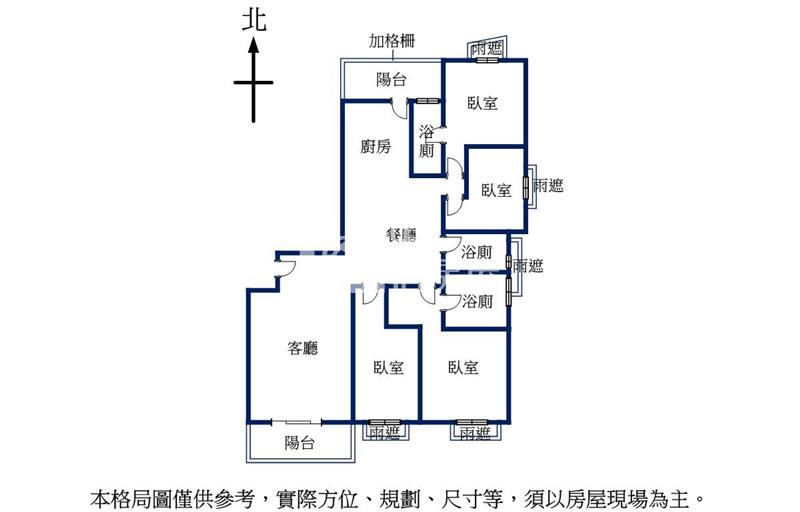 藏富台中五權光河四房雙主臥平車房屋室內格局與周邊環境