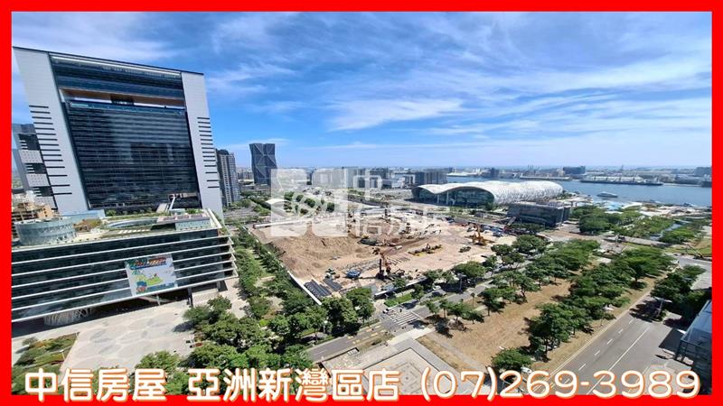 亞灣面總圖海景美宅+平車房屋室內格局與周邊環境