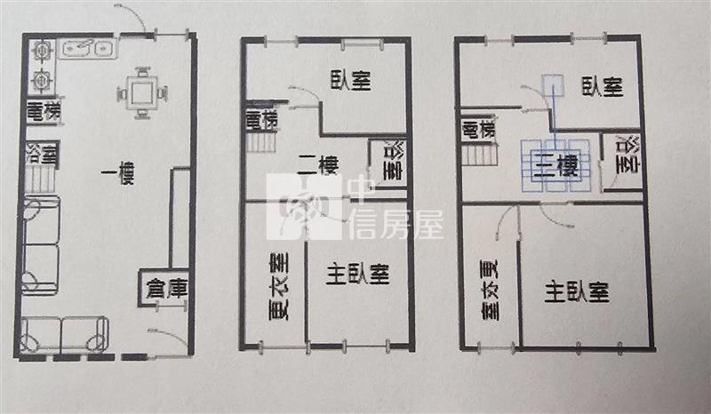 阿叔的大面寬電梯別墅房屋室內格局與周邊環境