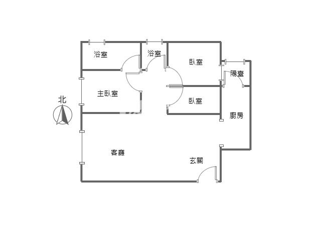 巨星生活家3房車房屋室內格局與周邊環境