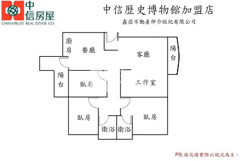 太子龍城心森活三房平車房屋室內格局與周邊環境