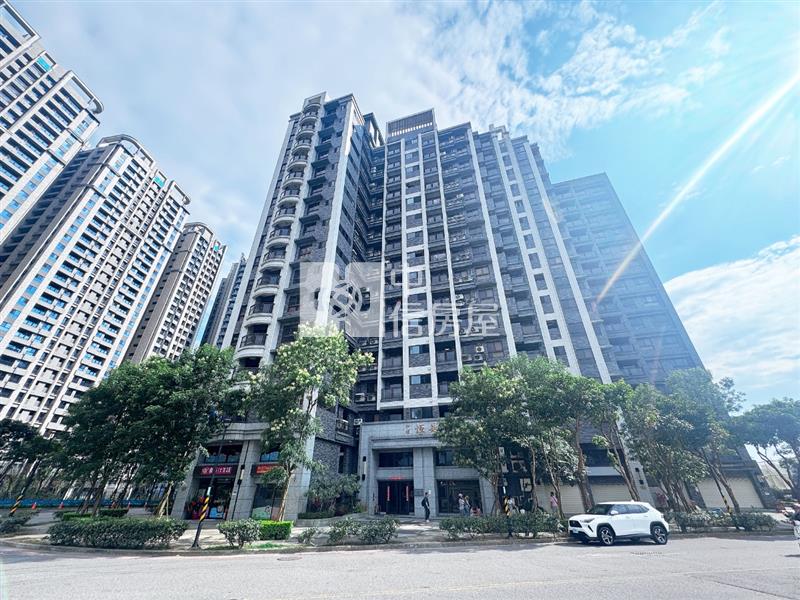 和耀恆美千坪綠化帶景觀方正二房房屋室內格局與周邊環境
