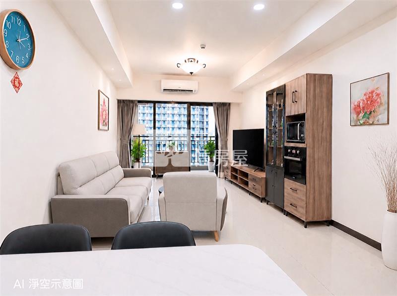 和耀恆美千坪綠化帶景觀方正二房房屋室內格局與周邊環境