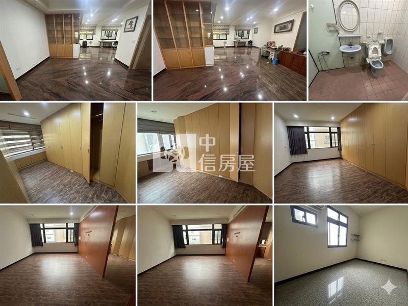 中壢工業區大地坪大面寬電梯透天(中信卓越團隊)房屋室內格局與周邊環境