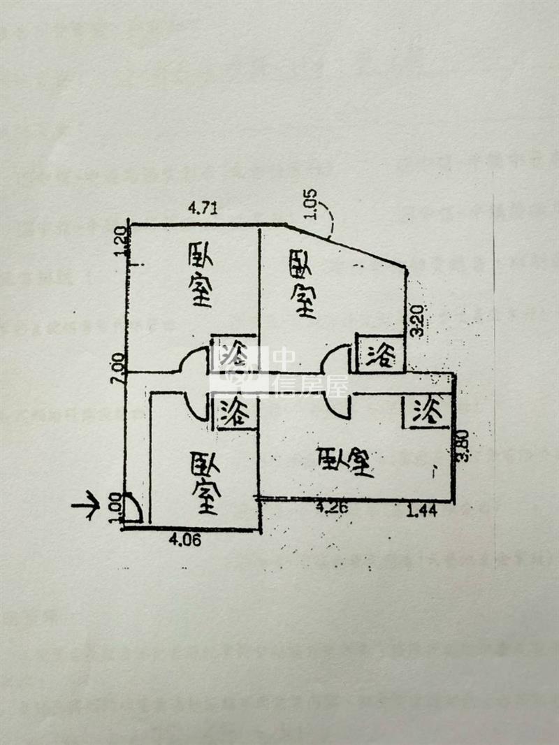 健行科大精美四套房房屋室內格局與周邊環境