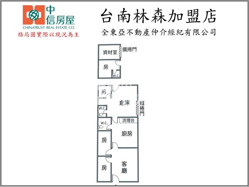 阿蓮都內美農地+合法資材室房屋室內格局與周邊環境