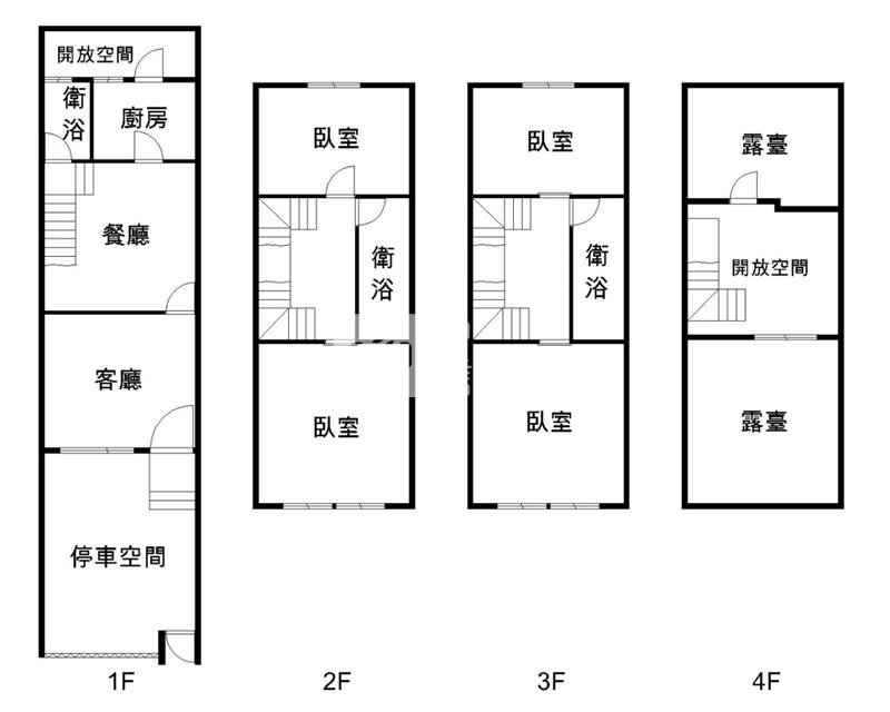 大溪員林前院停車別墅房屋室內格局與周邊環境