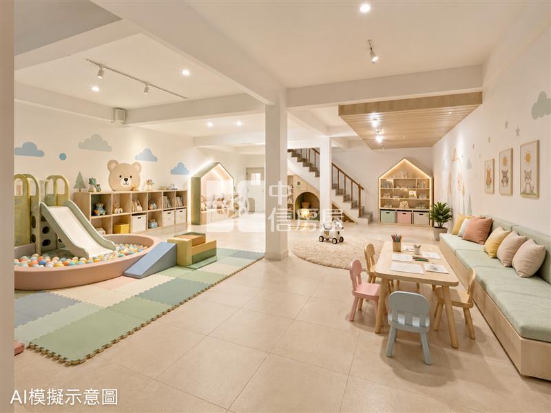 大慶1樓裝潢為AI模擬示意圖房屋室內格局與周邊環境