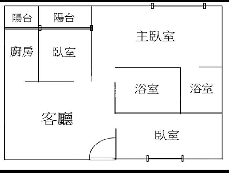 2348K精裝桃園圖書館藝文廣場學區房房屋室內格局與周邊環境