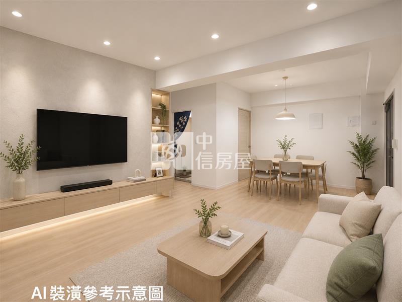 台北大國前區稀有兩房房屋室內格局與周邊環境