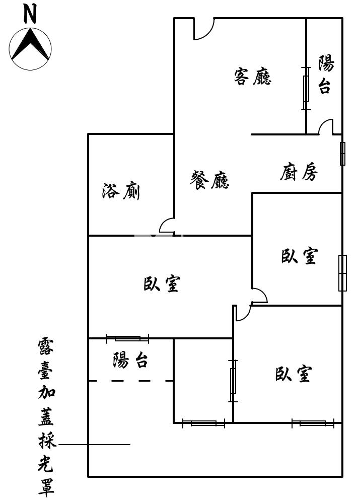 七期森鄰綠意三房平車房屋室內格局與周邊環境