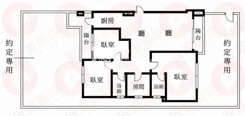 【安家】近高鐵樺龍敘四房車稀有庭院戶房屋室內格局與周邊環境