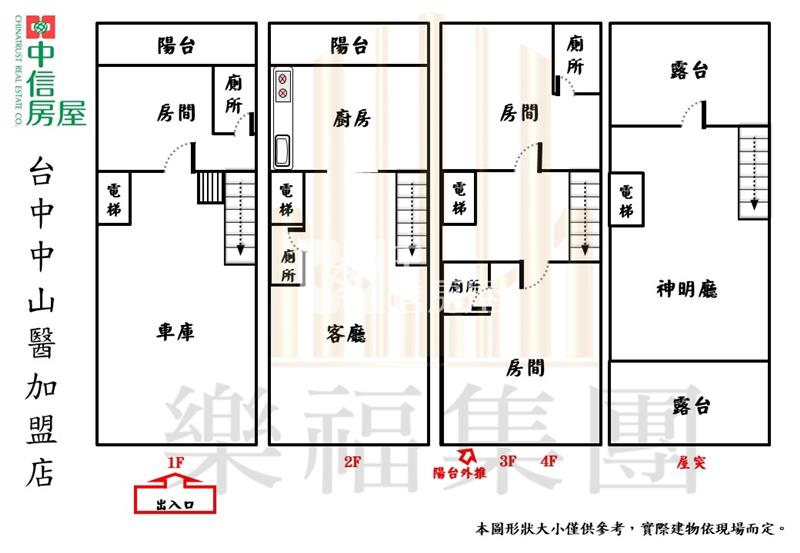 日新河濱公園全新雙車電梯別墅房屋室內格局與周邊環境