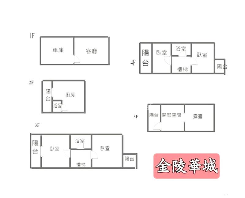 (專)平鎮商圈花園雙車庫別墅房屋室內格局與周邊環境