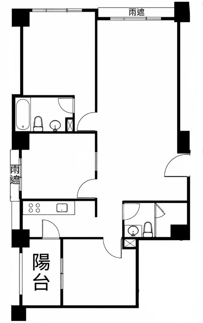 中壢市區A21【世界一】景觀大三房車房屋室內格局與周邊環境