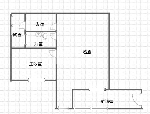 【奔馳】中平商圈向日葵1+1房車房屋室內格局與周邊環境