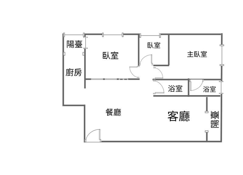 專約🍎內壢後站3房房屋室內格局與周邊環境