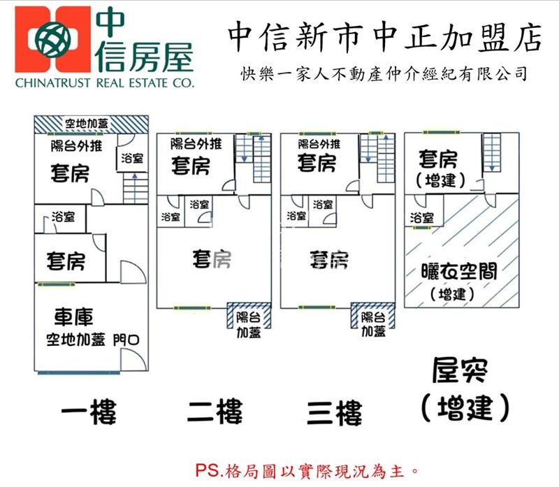 安定南科七套房收租車墅房屋室內格局與周邊環境