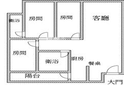 竹南東站凰御4樓房屋室內格局與周邊環境