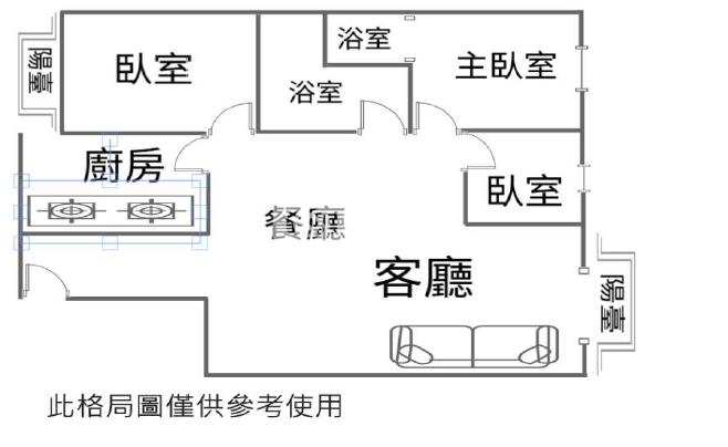 獨家~埔心交流道旁景觀三房房屋室內格局與周邊環境