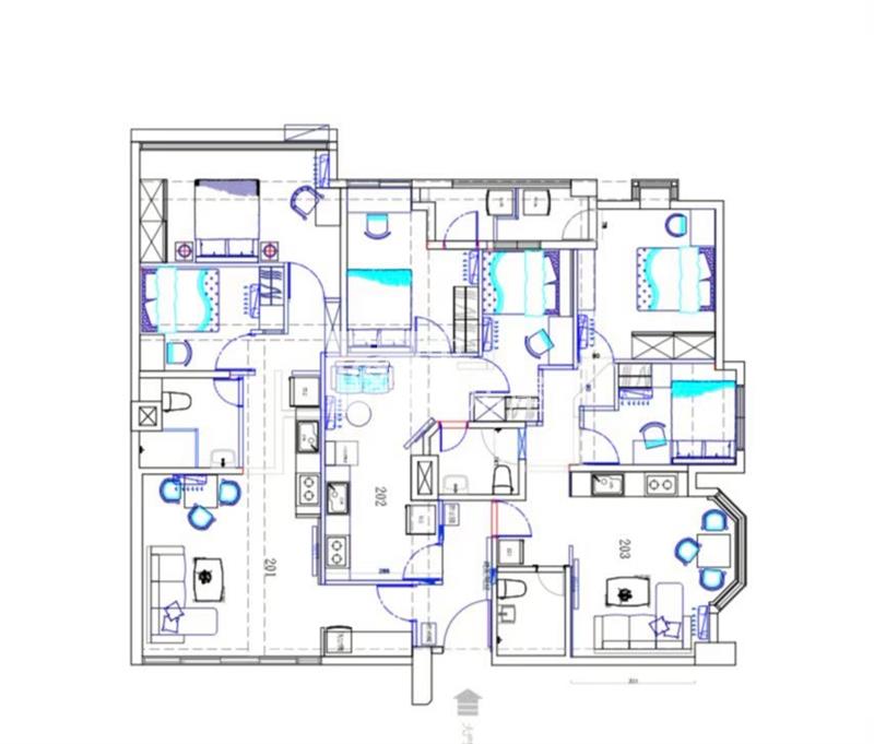 北區儒林世家收租電梯大樓房屋室內格局與周邊環境