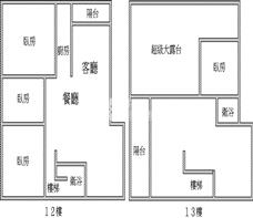 專任-豪旺樓中樓車位美廈房屋室內格局與周邊環境