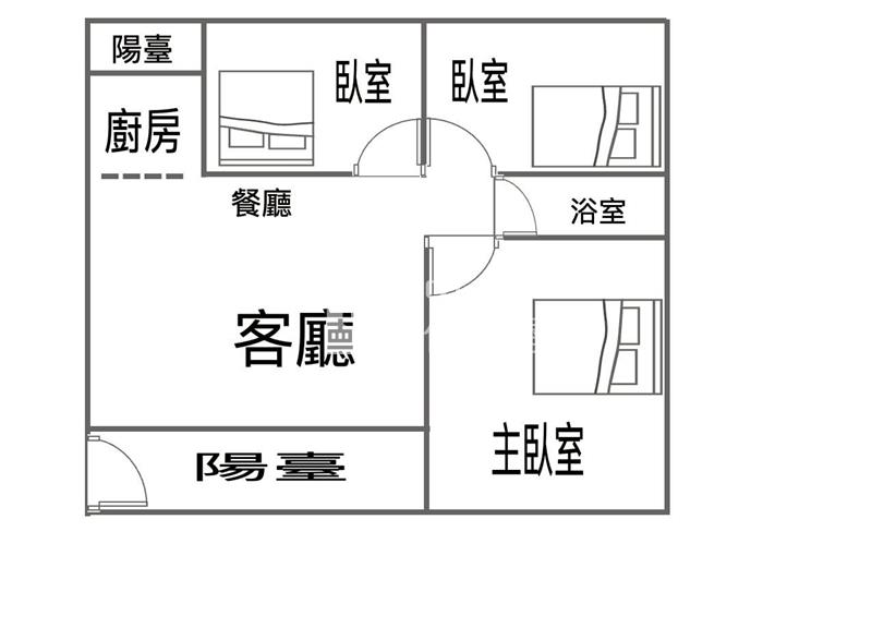 專!觀音成功商圈美公寓房屋室內格局與周邊環境