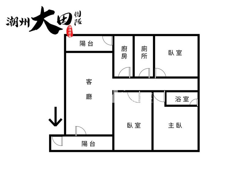 內埔輕齡平車華廈房屋室內格局與周邊環境
